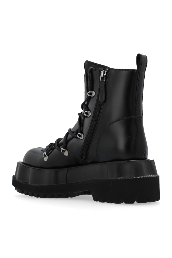 Gucci Platform boots in leather | Women's | Vitkac